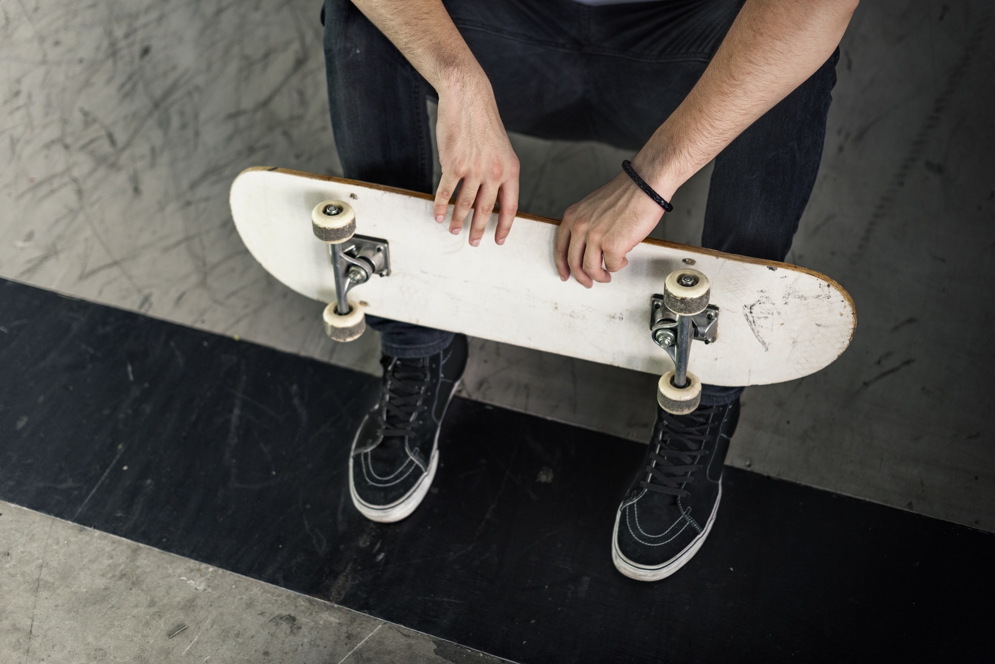 Skateboarding Skatepark Skater Skate Style Sport Concept